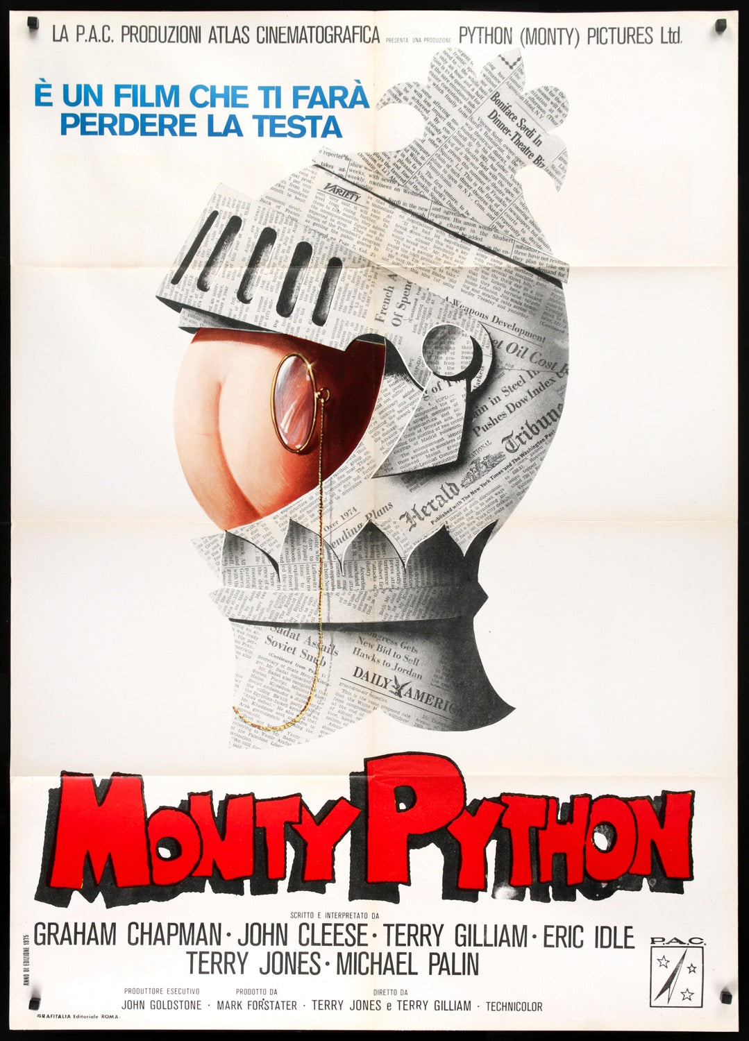 Monty Python and the Holy Grail (1975) original movie poster for sale at Original Film Art