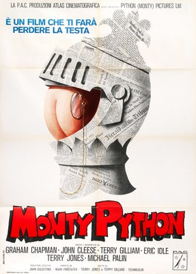 Monty Python and the Holy Grail (1975) original movie poster for sale at Original Film Art - Vintage Movie Posters