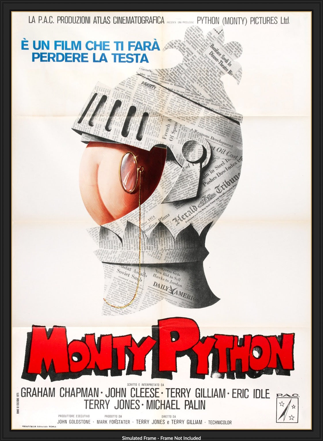 Monty Python and the Holy Grail (1975) original movie poster for sale at Original Film Art