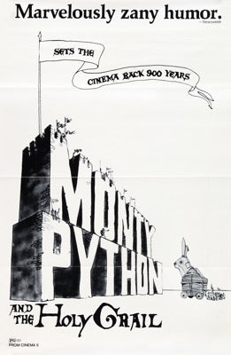 Monty Python and the Holy Grail (1975) original movie poster for sale at Original Film Art - Vintage Movie Posters