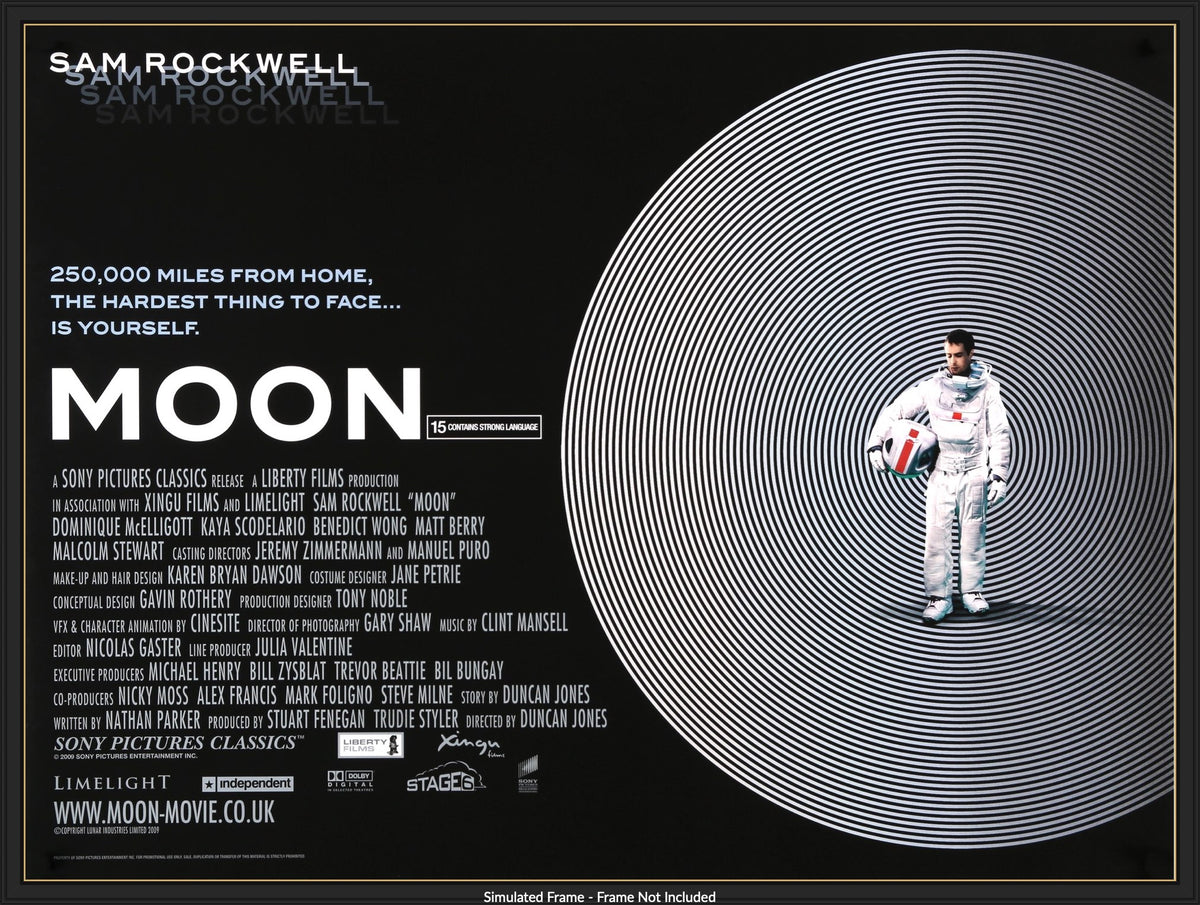 Moon (2009) original movie poster for sale at Original Film Art - Vintage Movie Posters