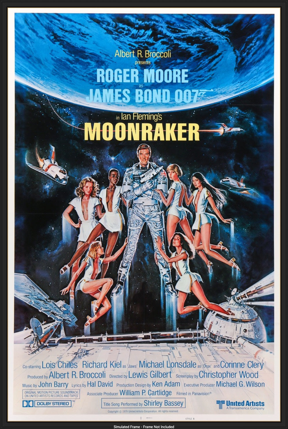 Moonraker (1979) original movie poster for sale at Original Film Art - Vintage Movie Posters