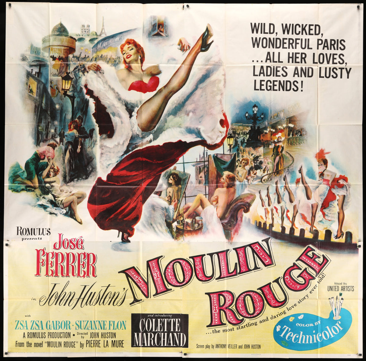 Moulin Rouge (1952) original movie poster for sale at Original Film Art