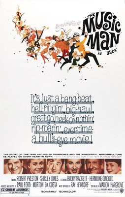 Music Man (1962) original movie poster for sale at Original Film Art - Vintage Movie Posters