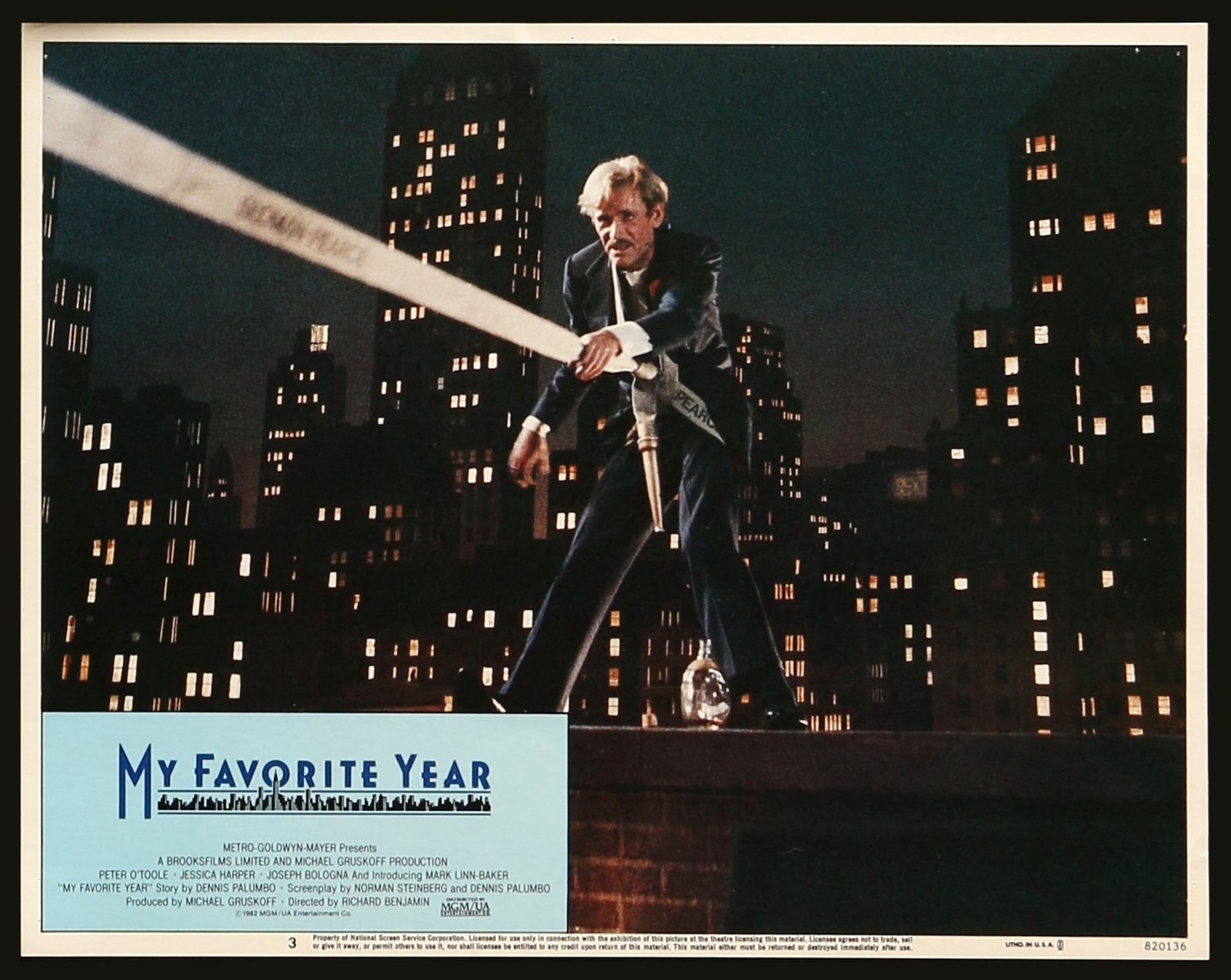 My Favorite Year (1982) original movie poster for sale at Original Film Art - Vintage Movie Posters