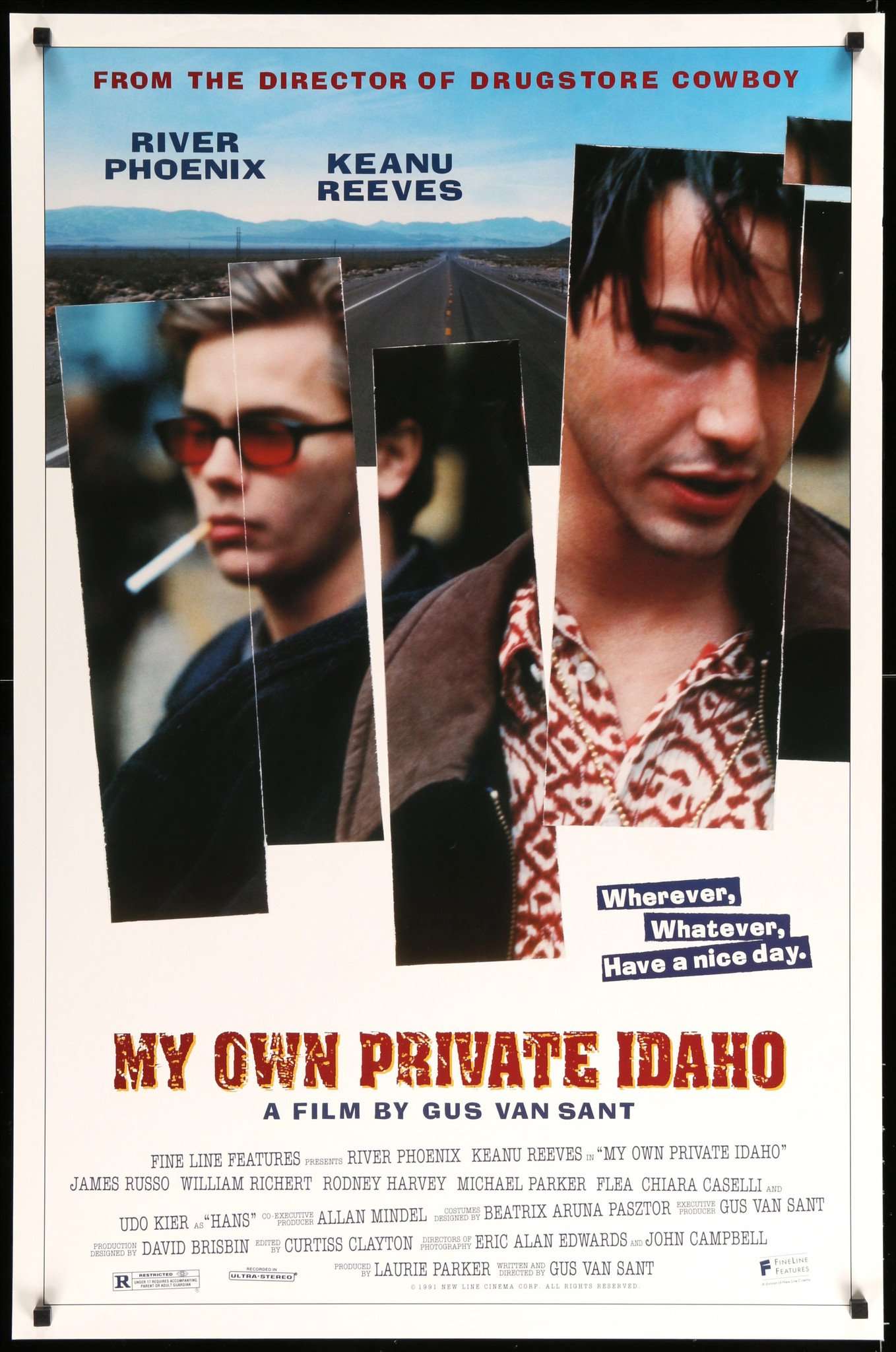 My Own Private Idaho (1991) original movie poster for sale at Original Film Art - Vintage Movie Posters