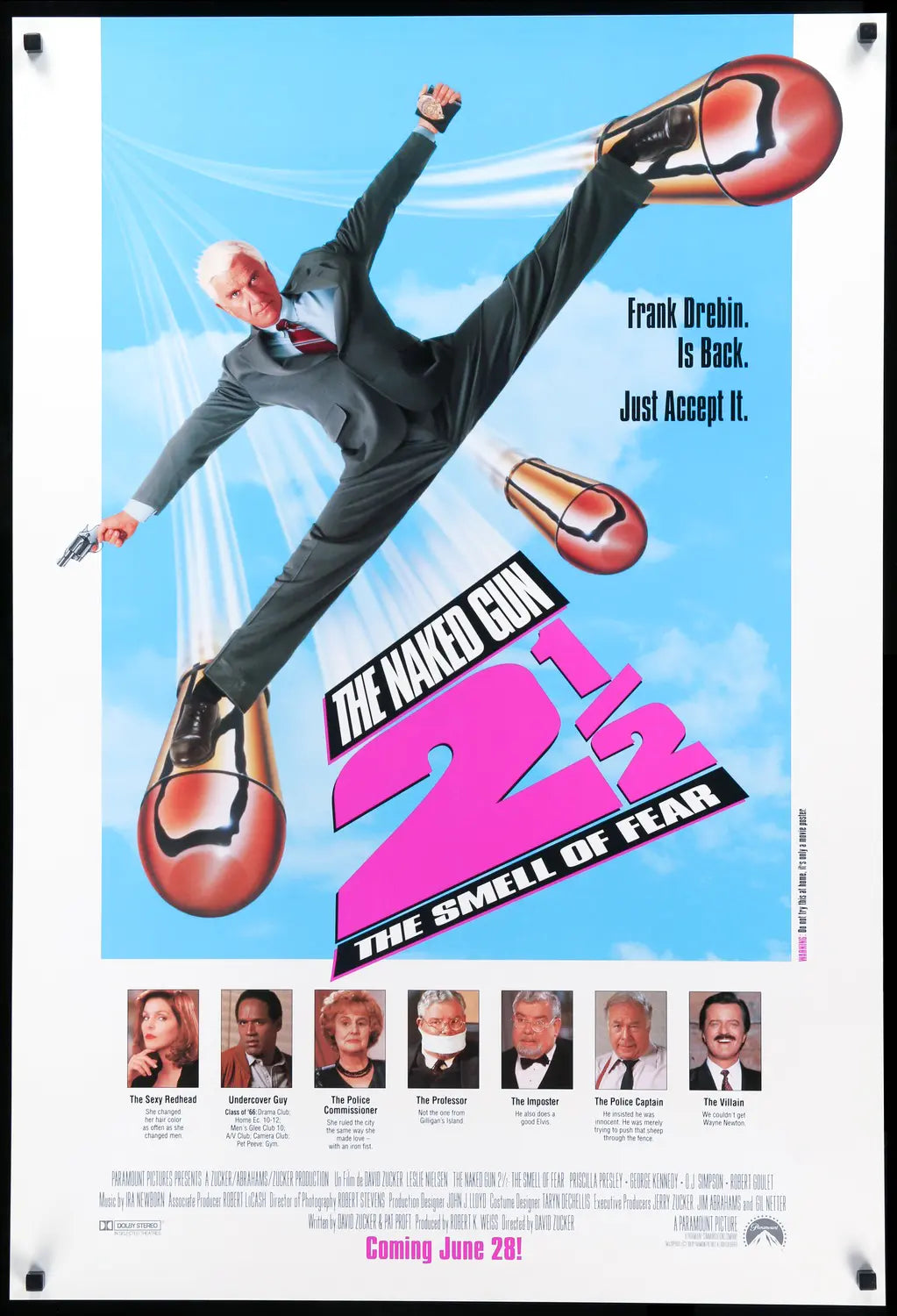 Naked Gun 2 1/2: The Smell of Fear (1991) original movie poster for sale at Original Film Art