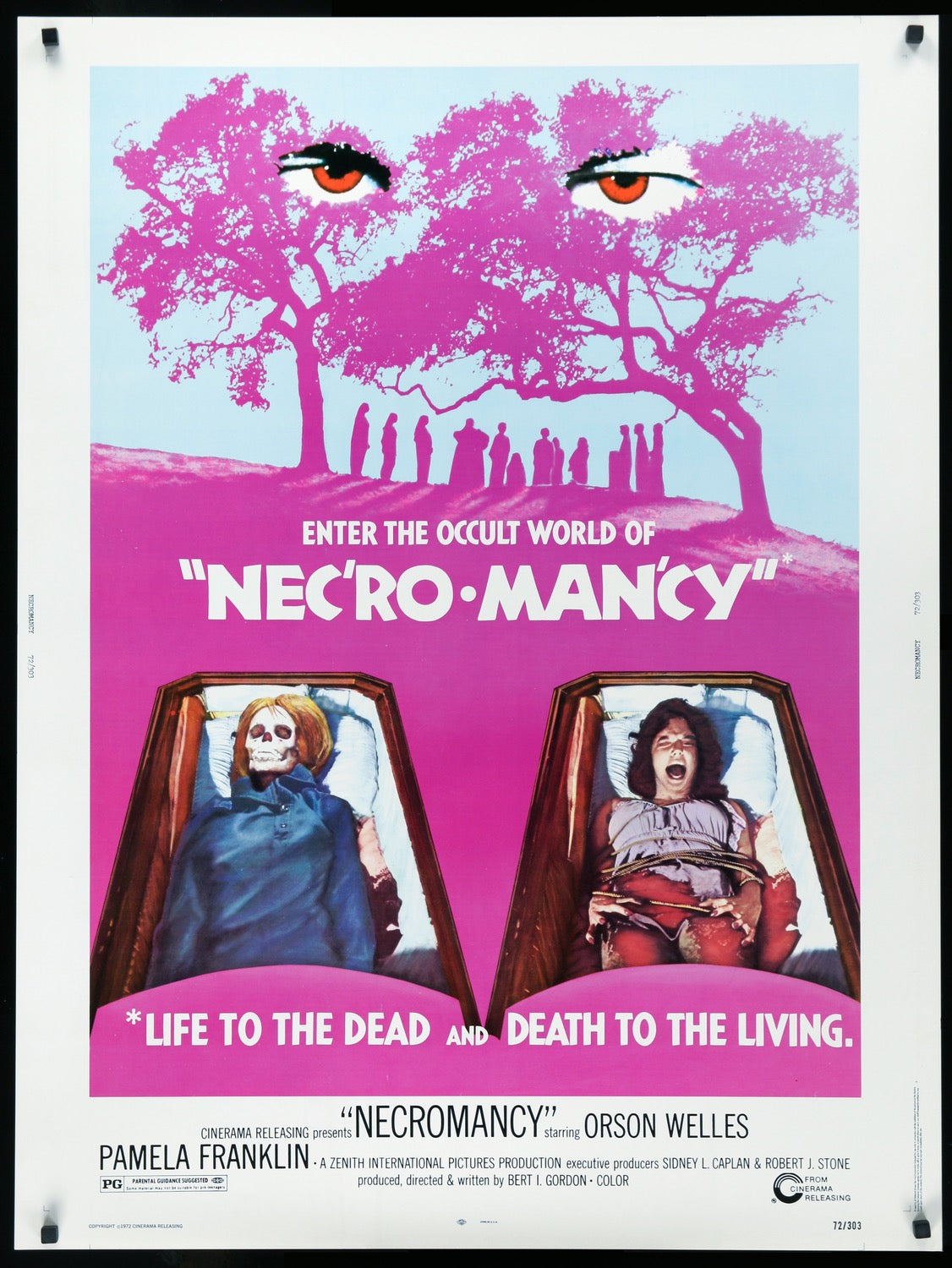 Necromancy (1972) original movie poster for sale at Original Film Art - Vintage Movie Posters