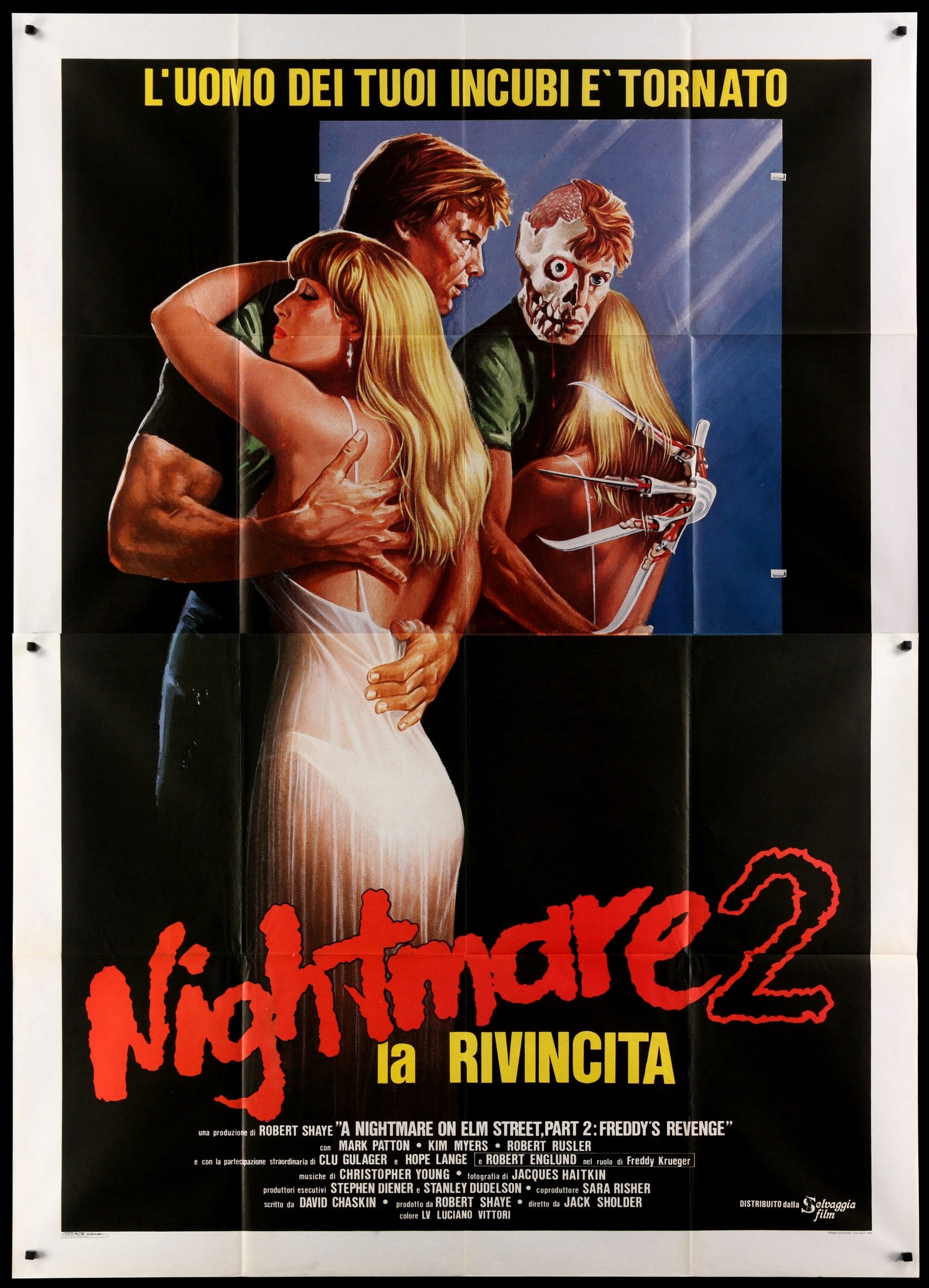 Nightmare on Elm Street 2: Freddy's Revenge (1985) original movie poster for sale at Original Film Art