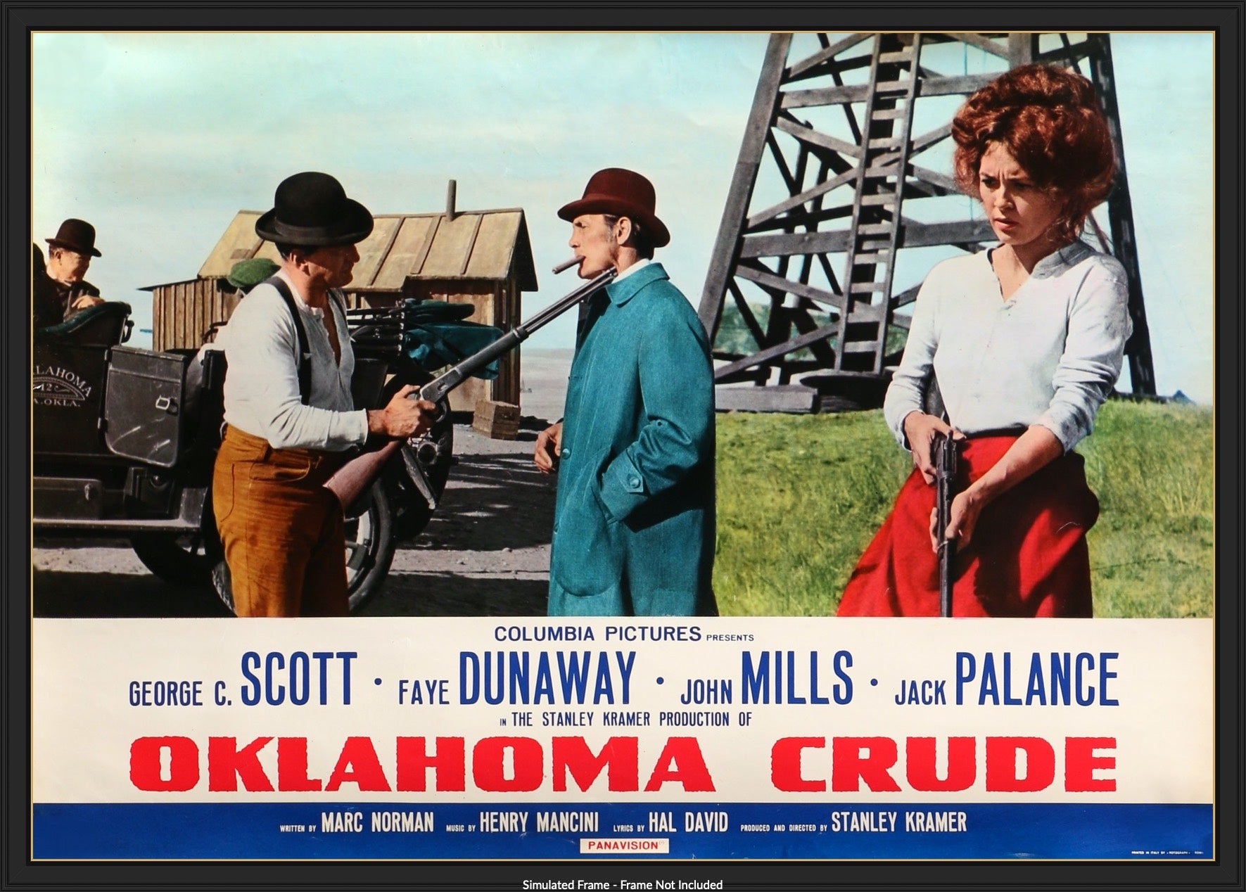 Oklahoma Crude (1973) original movie poster for sale at Original Film Art