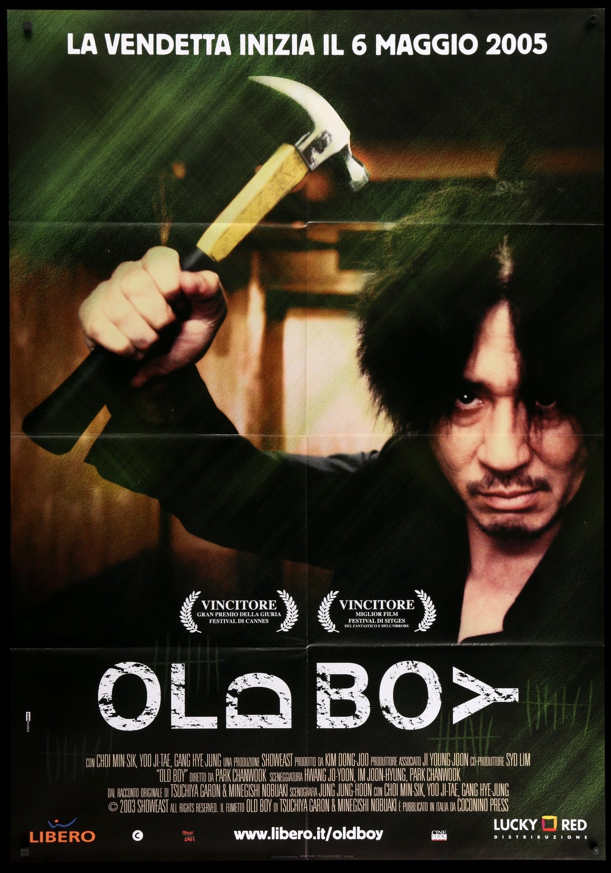 Oldboy (2003) original movie poster for sale at Original Film Art