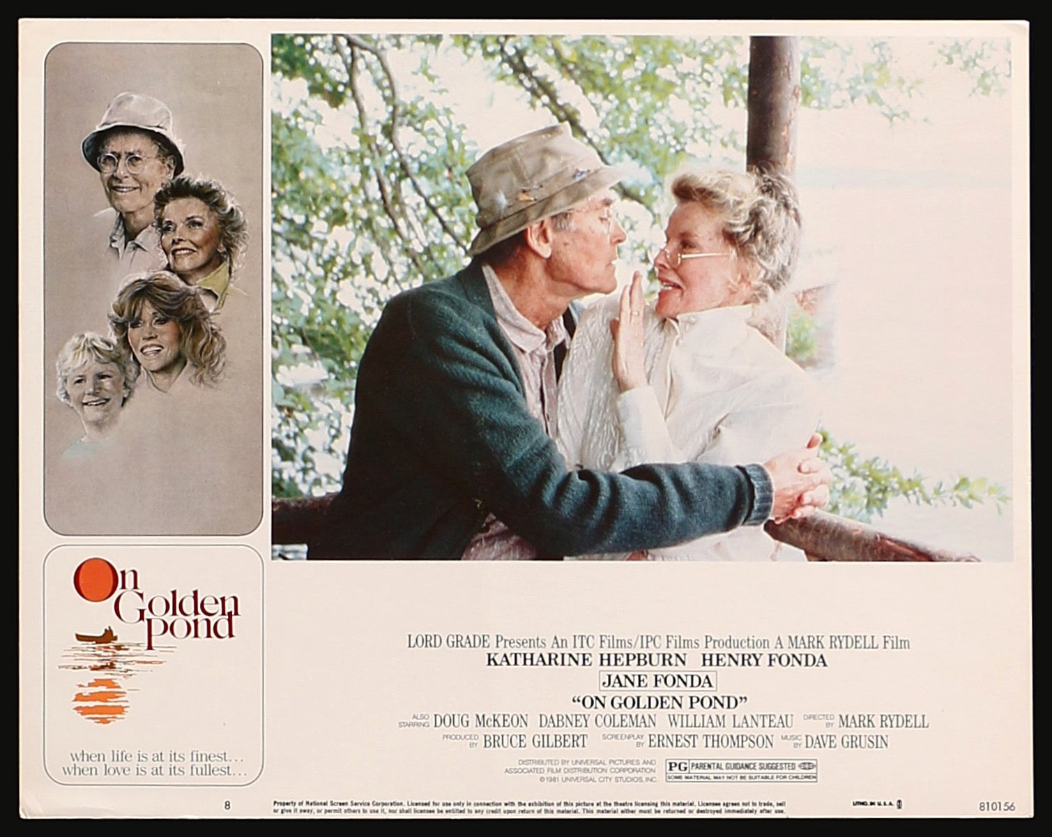 On Golden Pond (1981) original movie poster for sale at Original Film Art - Vintage Movie Posters