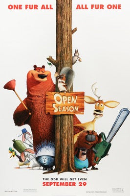 Open Season (2006) original movie poster for sale at Original Film Art - Vintage Movie Posters