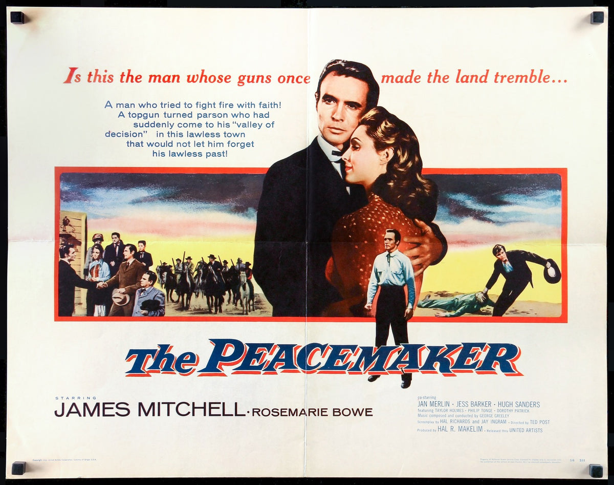 Peacemaker (1956) original movie poster for sale at Original Film Art