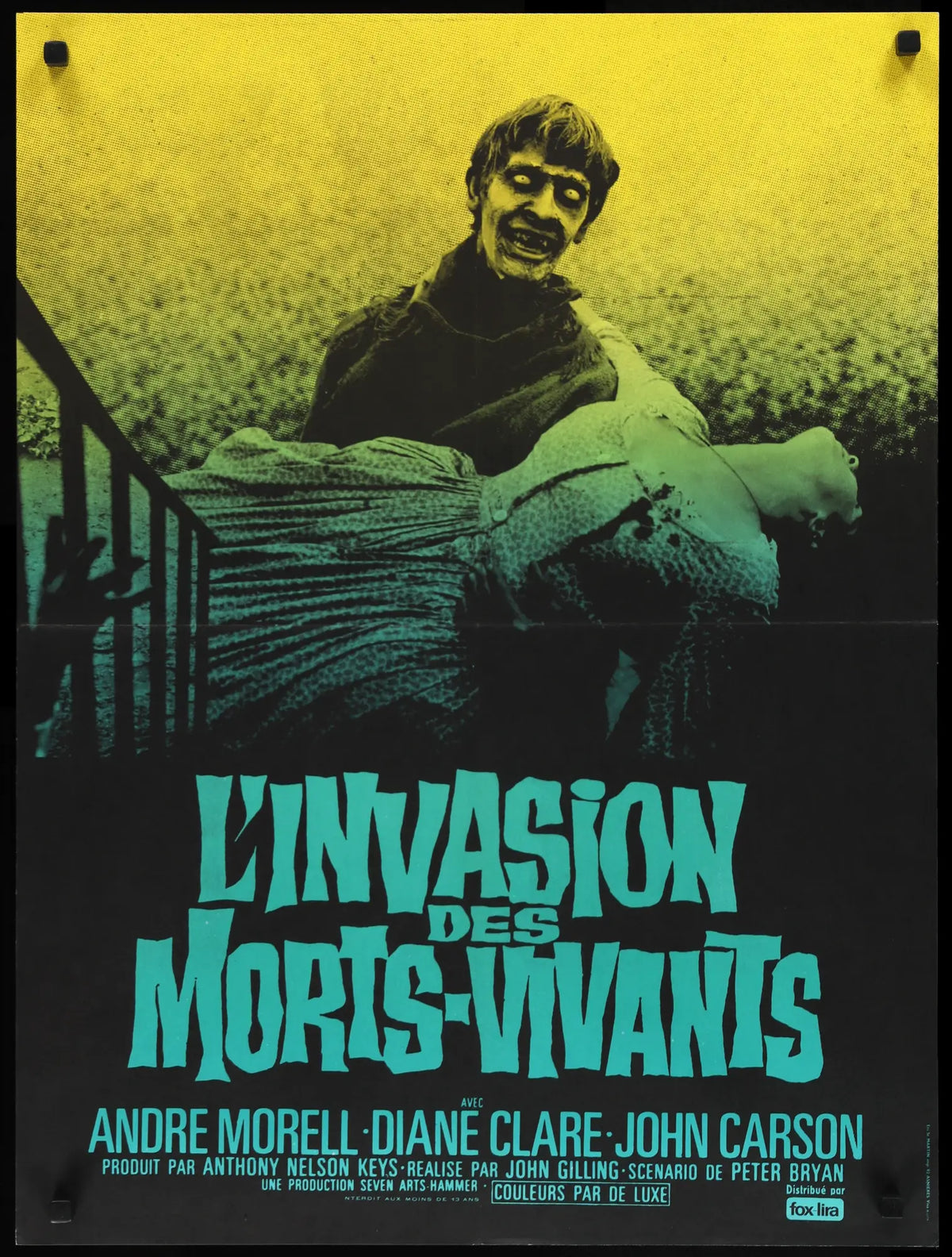 Plague of the Zombies (1966) original movie poster for sale at Original Film Art