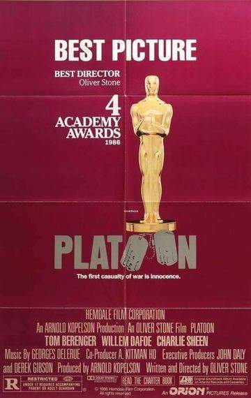 Platoon (1986) original movie poster for sale at Original Film Art - Vintage Movie Posters