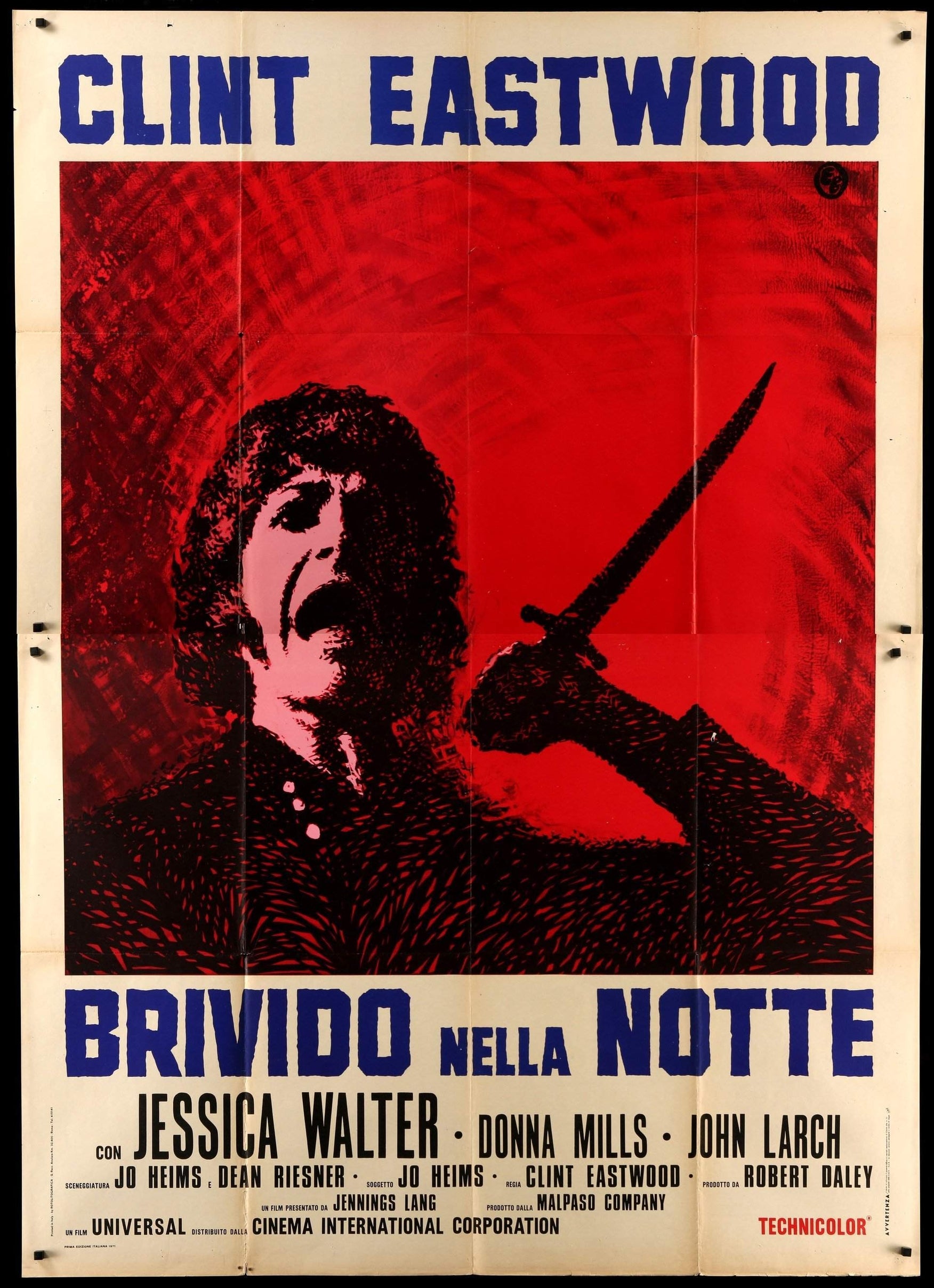 Play Misty For Me (1971) original movie poster for sale at Original Film Art - Vintage Movie Posters