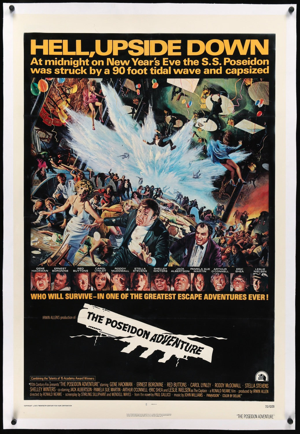 Poseidon Adventure (1972) original movie poster for sale at Original Film Art - Vintage Movie Posters