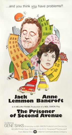 Prisoner of Second Avenue (1975) original movie poster for sale at Original Film Art - Vintage Movie Posters