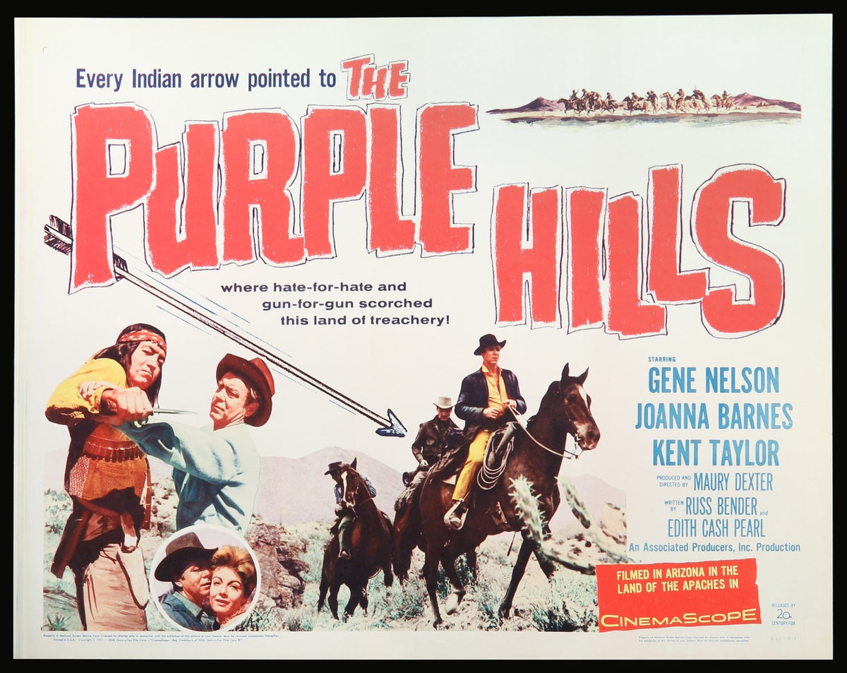 Purple Hills (1961) original movie poster for sale at Original Film Art