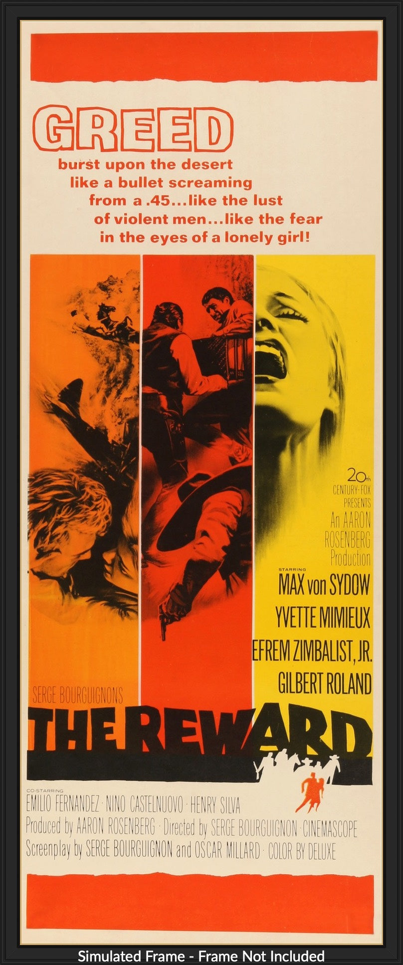 Reward (1965) original movie poster for sale at Original Film Art - Vintage Movie Posters