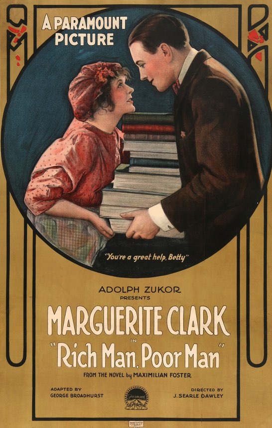 Rich Man, Poor Man (1918) original movie poster for sale at Original Film Art - Vintage Movie Posters