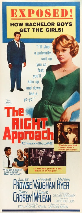 Right Approach (1961) original movie poster for sale at Original Film Art - Vintage Movie Posters