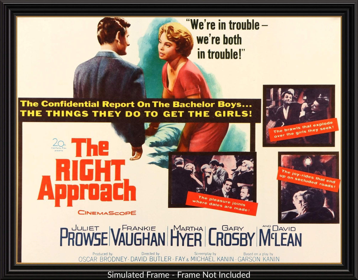 Right Approach (1961) original movie poster for sale at Original Film Art - Vintage Movie Posters