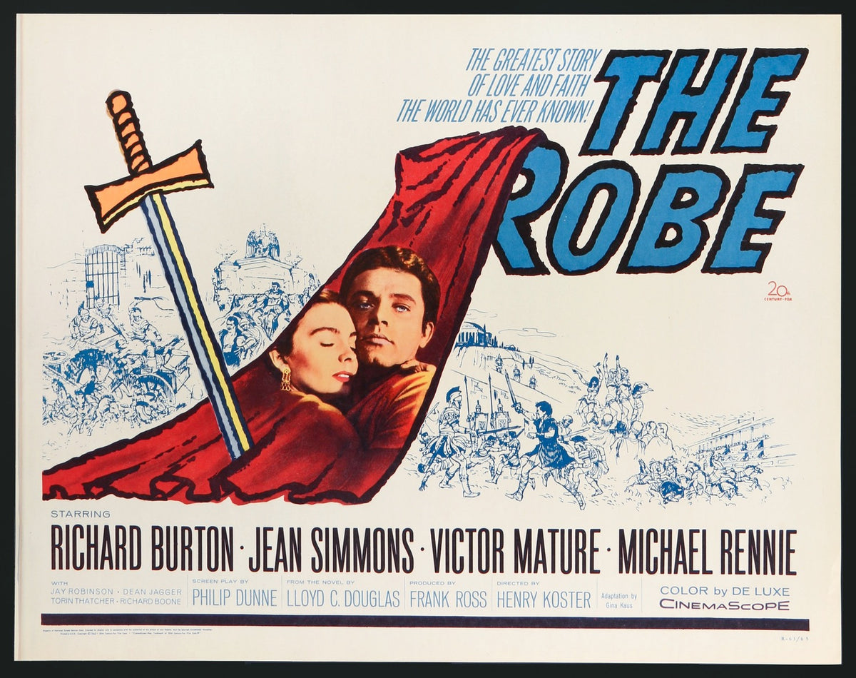 Robe (1953) original movie poster for sale at Original Film Art