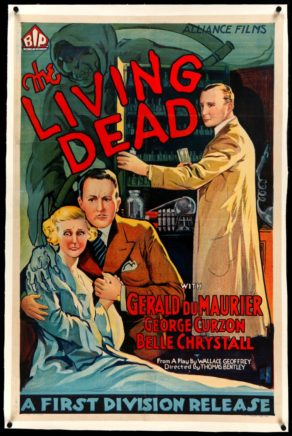 Living Dead (1934) original movie poster for sale at Original Film Art - Vintage Movie Posters