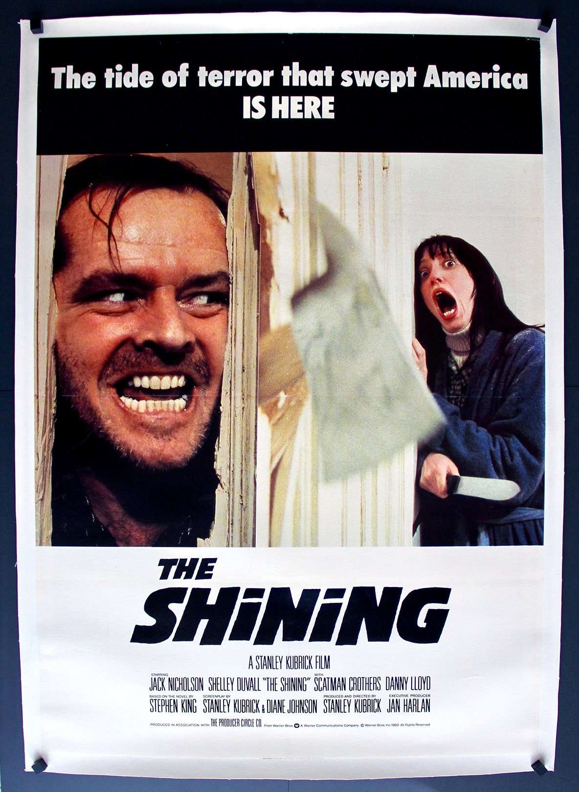 Shining (1980) original movie poster for sale at Original Film Art - Vintage Movie Posters