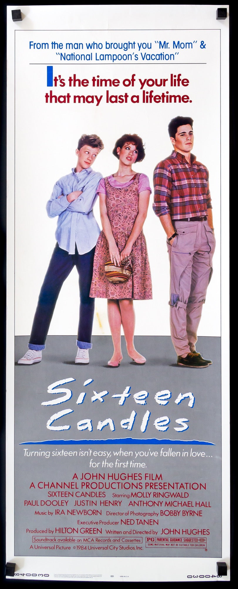 Sixteen Candles (1984) original movie poster for sale at Original Film Art - Vintage Movie Posters