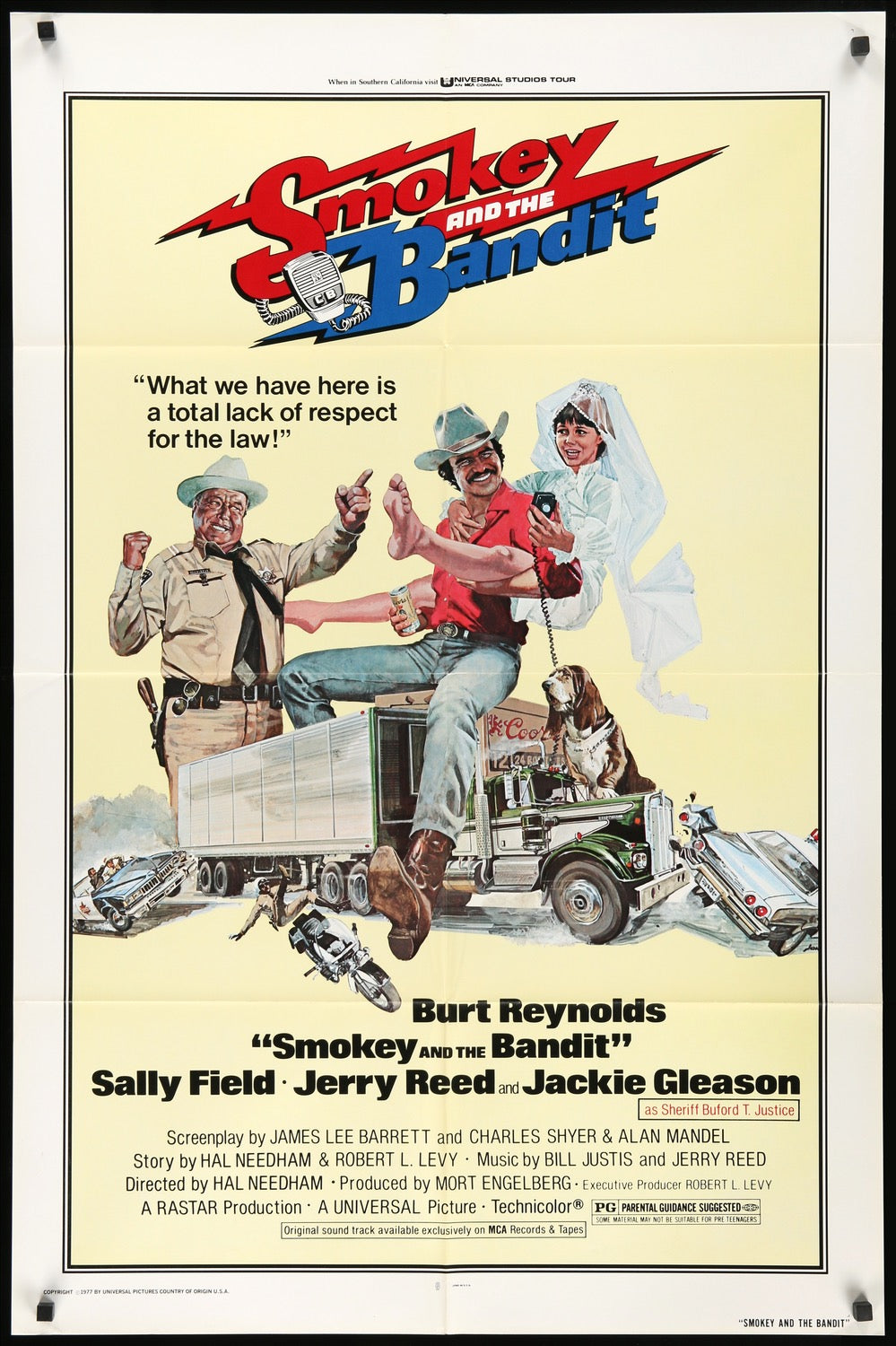 Smokey and the Bandit (1977) original movie poster for sale at Original Film Art