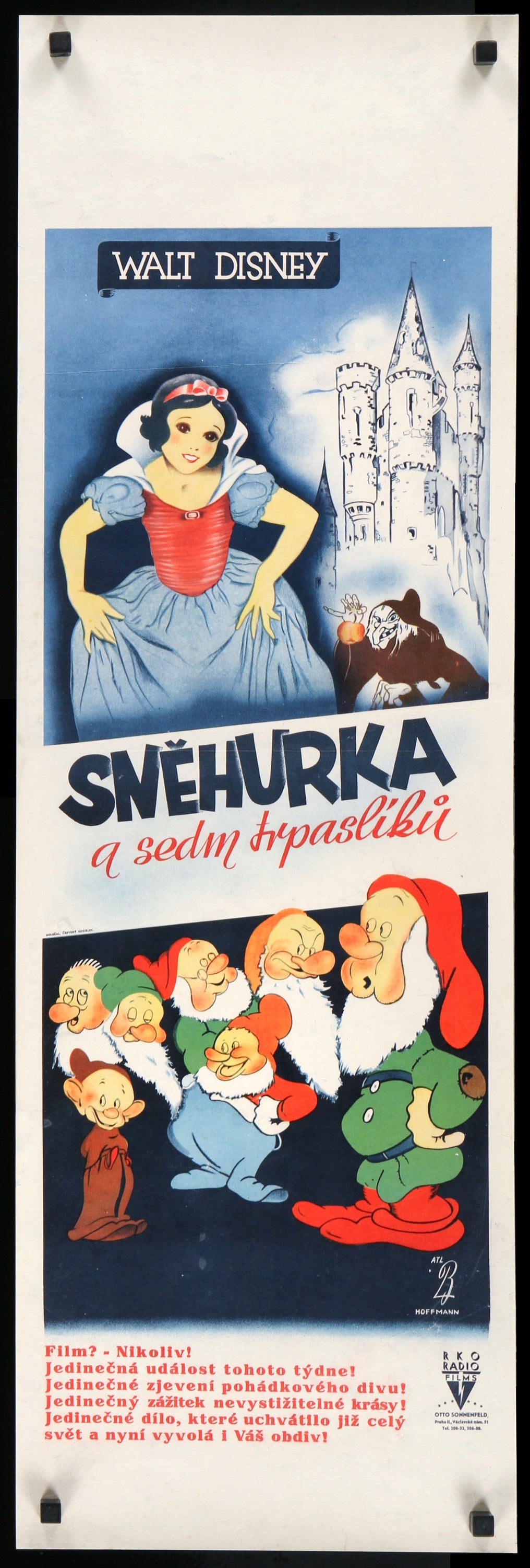 Snow White and the Seven Dwarfs (1937) original movie poster for sale at Original Film Art - Vintage Movie Posters
