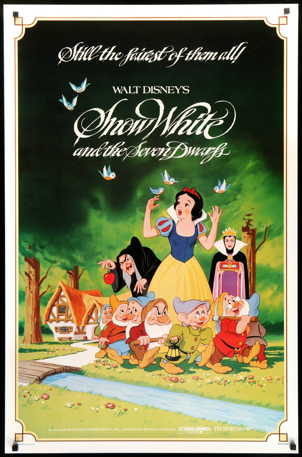 Snow White and the Seven Dwarfs (1937) original movie poster for sale at Original Film Art - Vintage Movie Posters