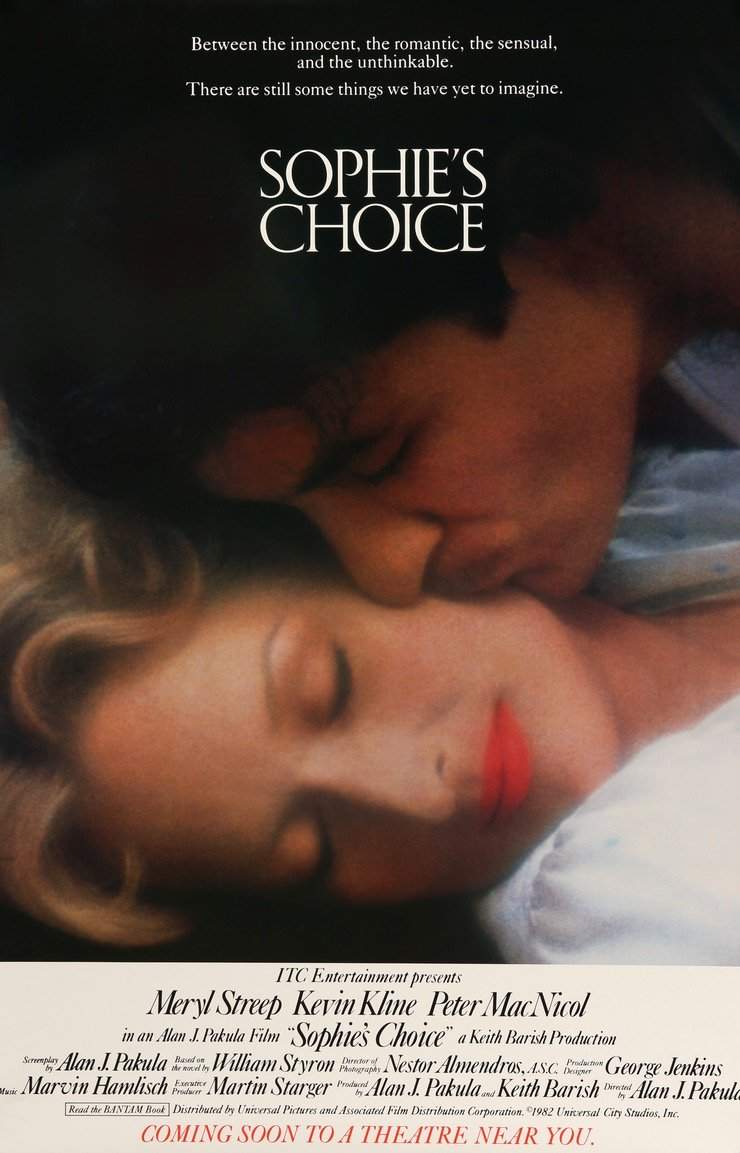 Sophie's Choice (1982) original movie poster for sale at Original Film Art - Vintage Movie Posters