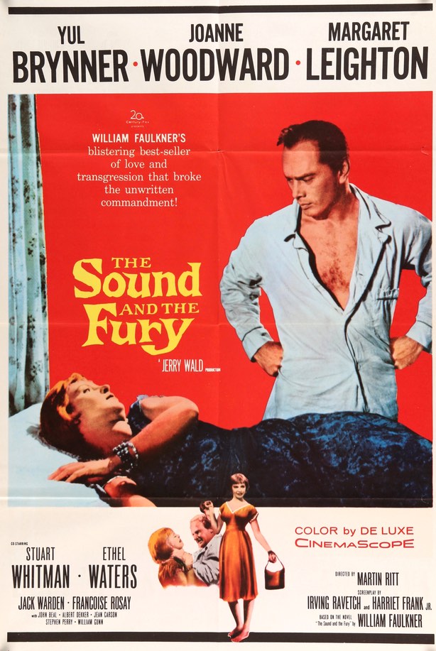 Sound and the Fury (1959) original movie poster for sale at Original Film Art - Vintage Movie Posters