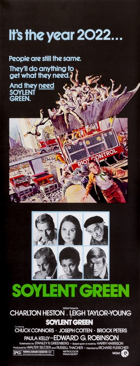 Soylent Green (1973) original movie poster for sale at Original Film Art - Vintage Movie Posters