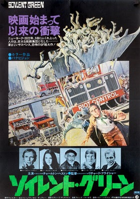 Soylent Green (1973) original movie poster for sale at Original Film Art - Vintage Movie Posters