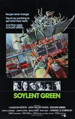 Soylent Green (1973) original movie poster for sale at Original Film Art - Vintage Movie Posters