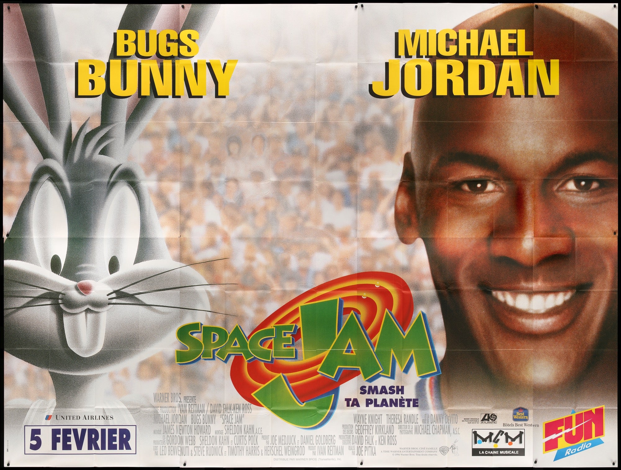 Space Jam (1996) original movie poster for sale at Original Film Art - Vintage Movie Posters
