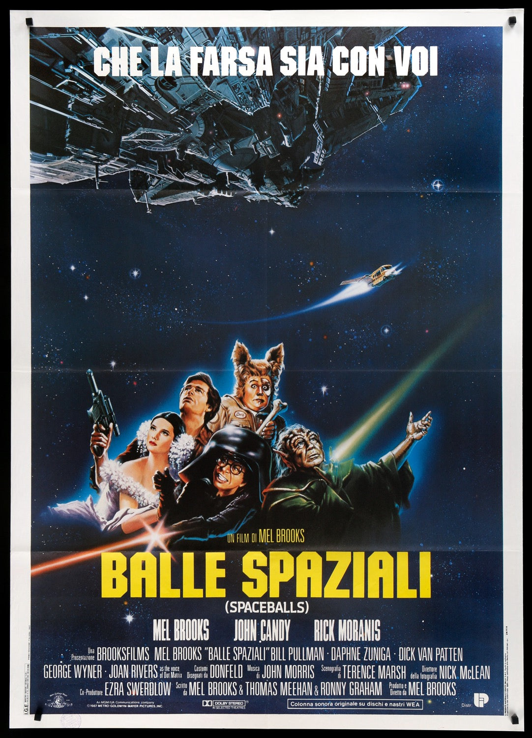 Spaceballs (1987) original movie poster for sale at Original Film Art - Vintage Movie Posters