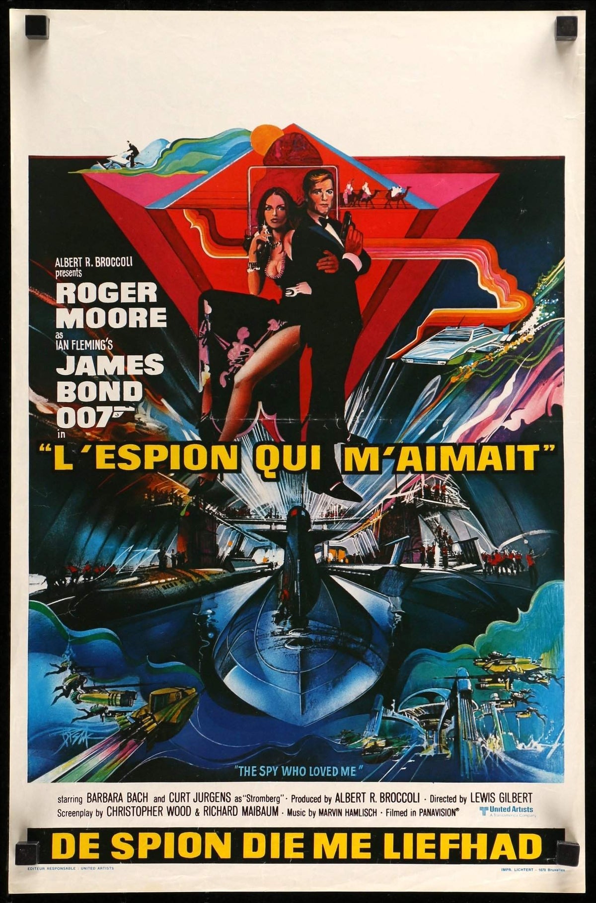 Spy Who Loved Me (1977) original movie poster for sale at Original Film Art