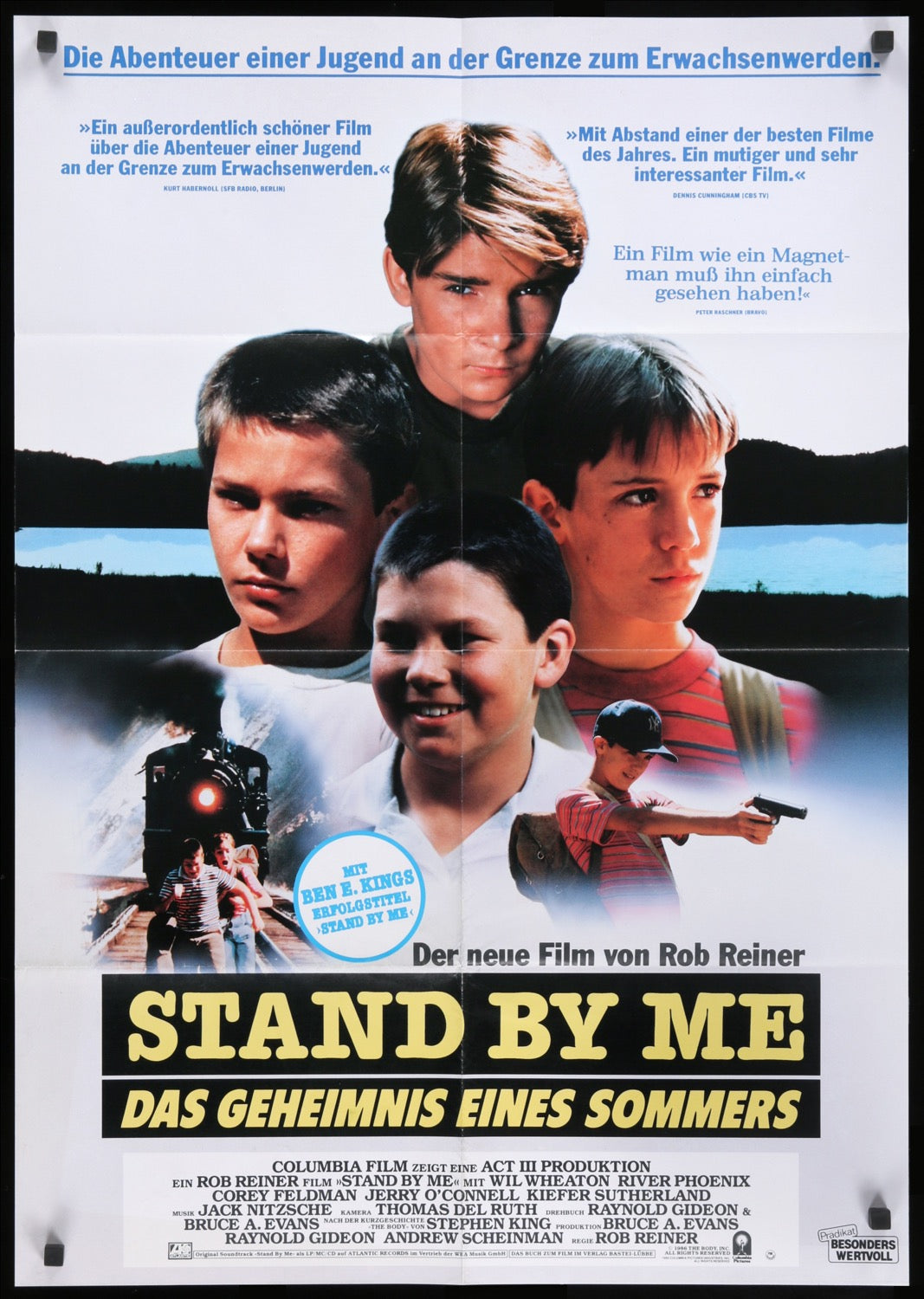 Stand By Me (1986) original movie poster for sale at Original Film Art - Vintage Movie Posters