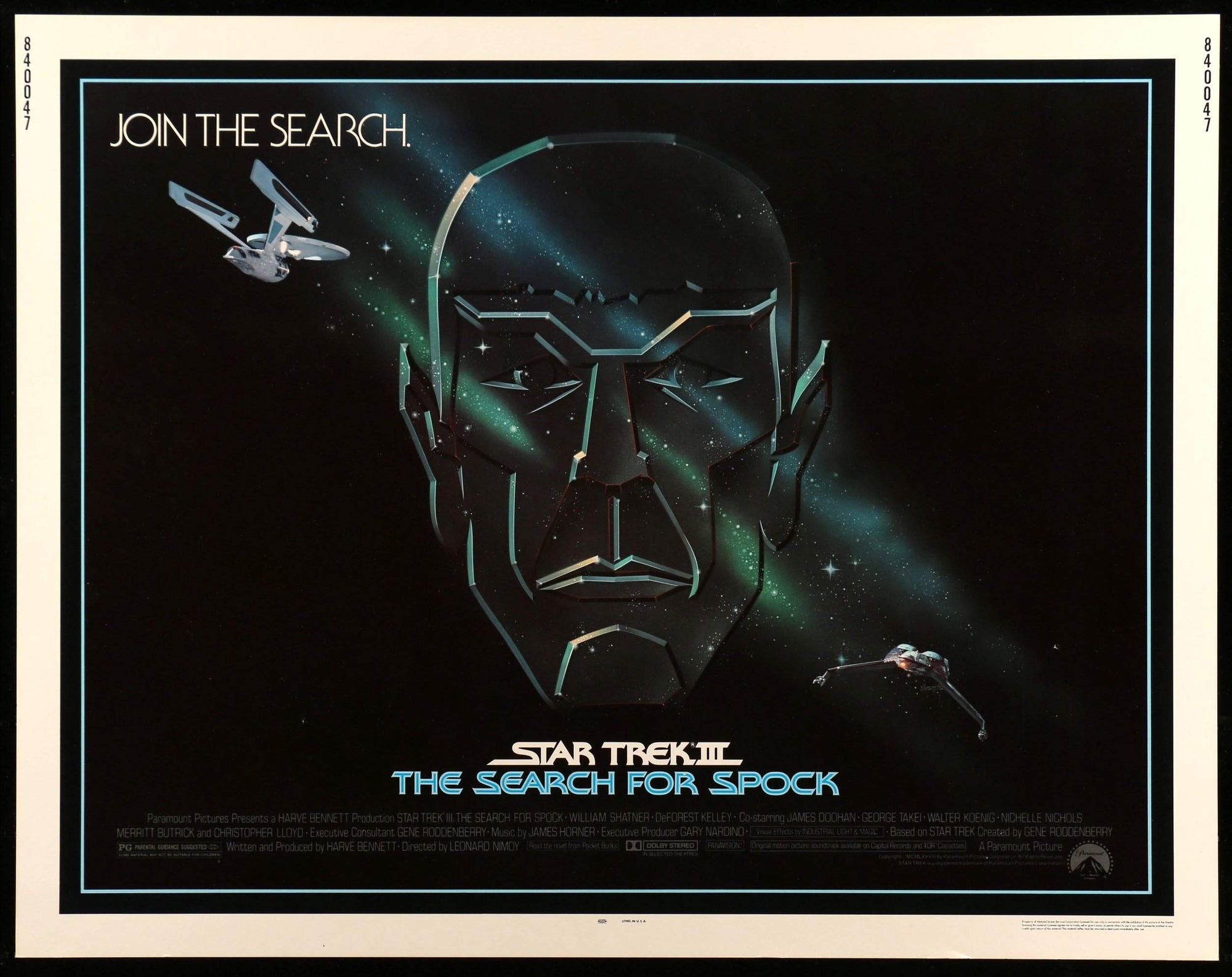 Star Trek III: The Search for Spock (1984) original movie poster for sale at Original Film Art