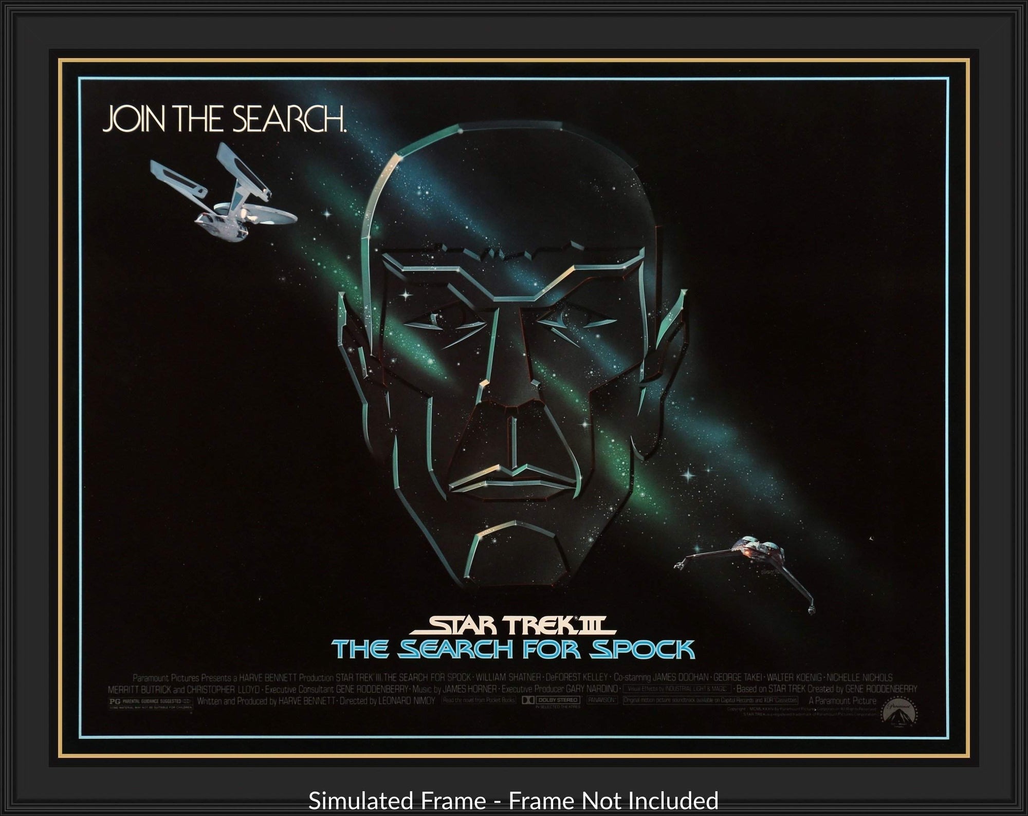 Star Trek III: The Search for Spock (1984) original movie poster for sale at Original Film Art