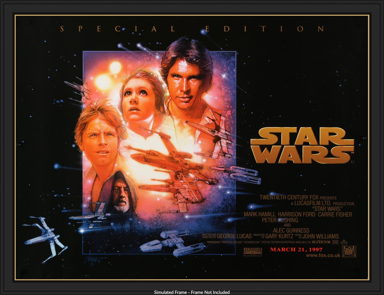 Star Wars (1977) original movie poster for sale at Original Film Art - Vintage Movie Posters