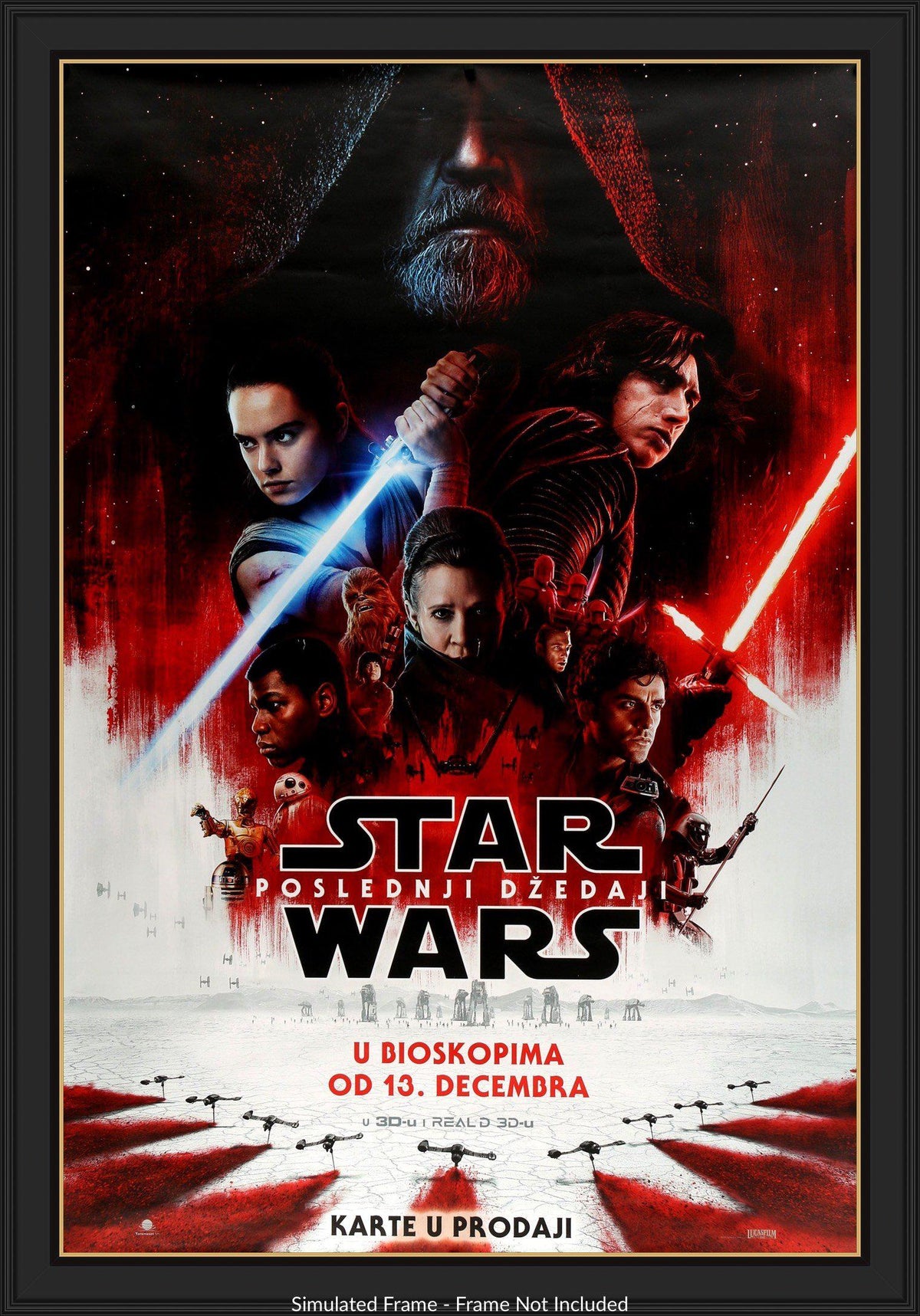Star Wars: The Last Jedi (2017) original movie poster for sale at Original Film Art - Vintage Movie Posters