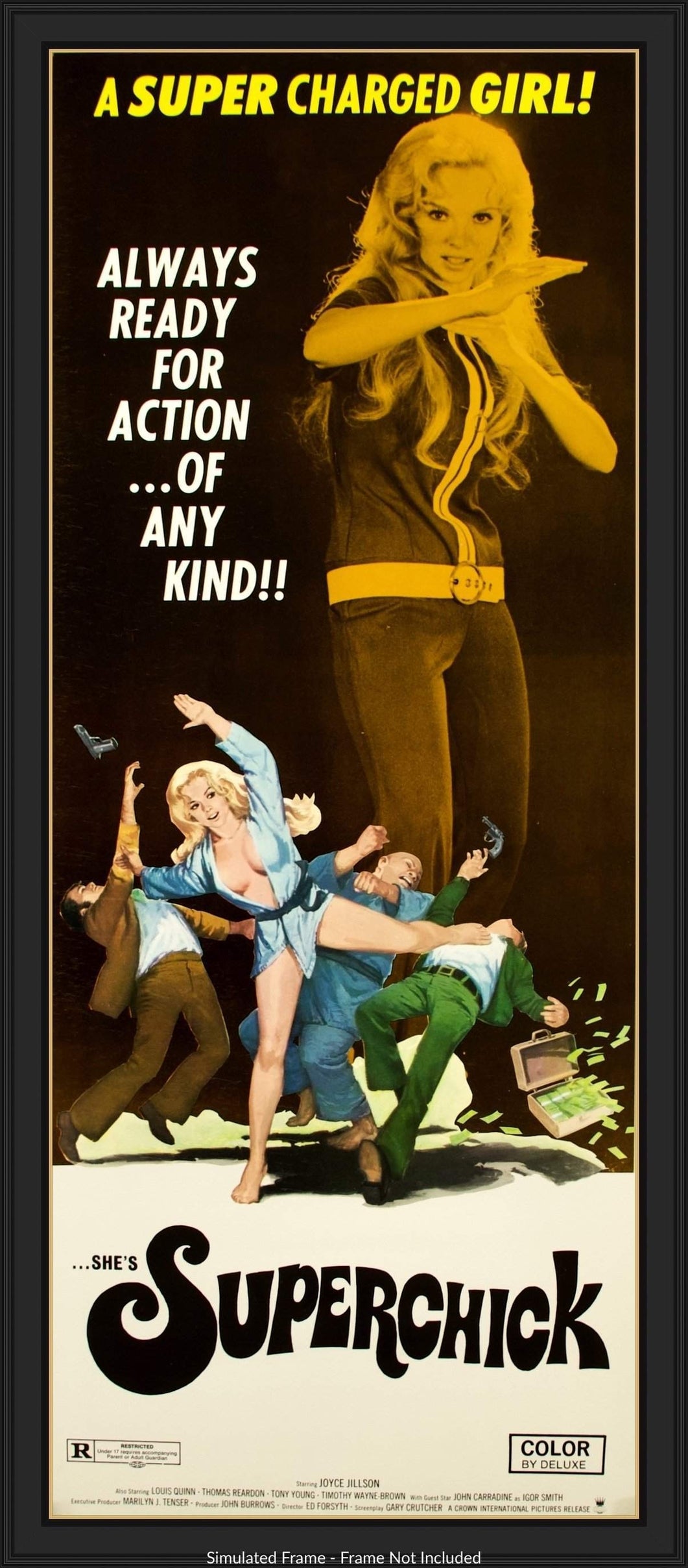 Superchick (1973) original movie poster for sale at Original Film Art - Vintage Movie Posters