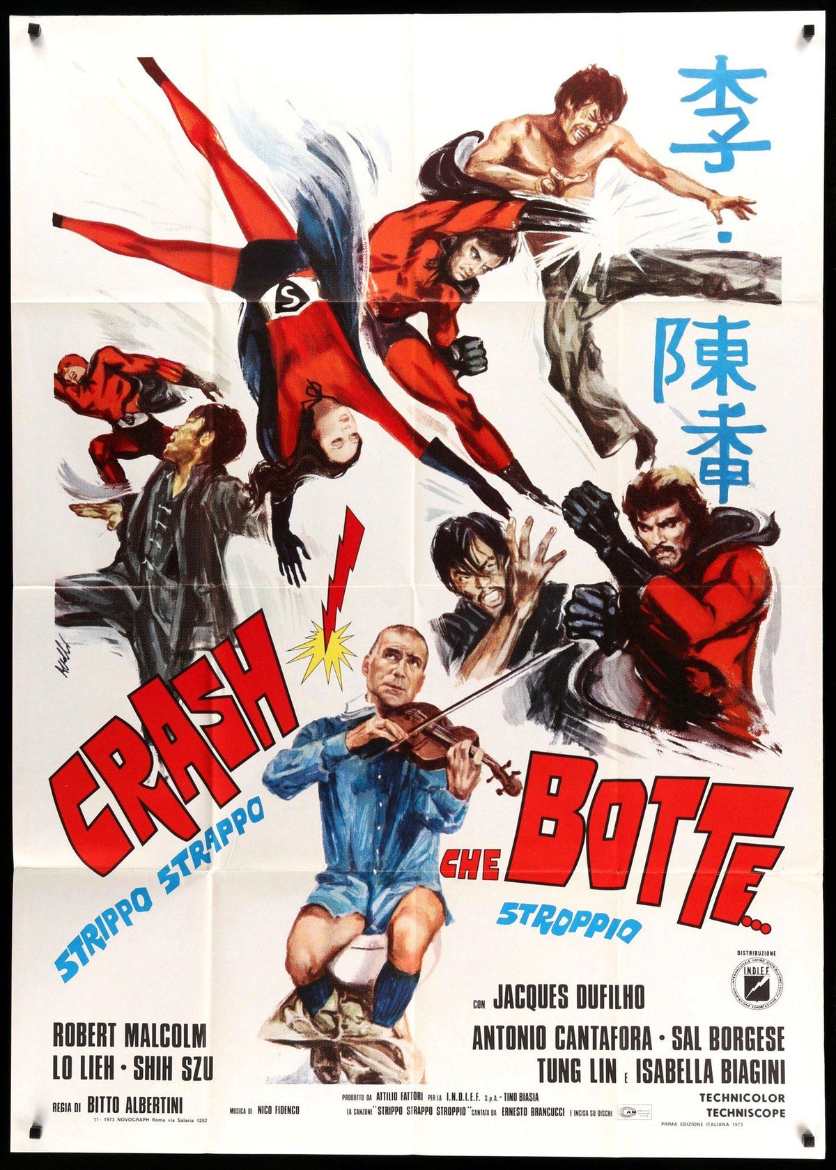 Supermen Against the Orient (1973) original movie poster for sale at Original Film Art